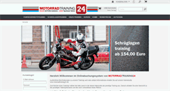 Desktop Screenshot of motorradtraining24-buchen.de